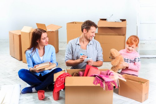 Secure storage facilities offered by Man and Van in Haringey
