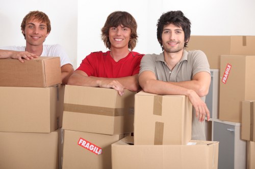 Office relocation and storage planning for business items